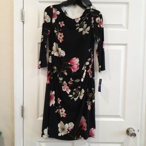Chaps Floral Dress